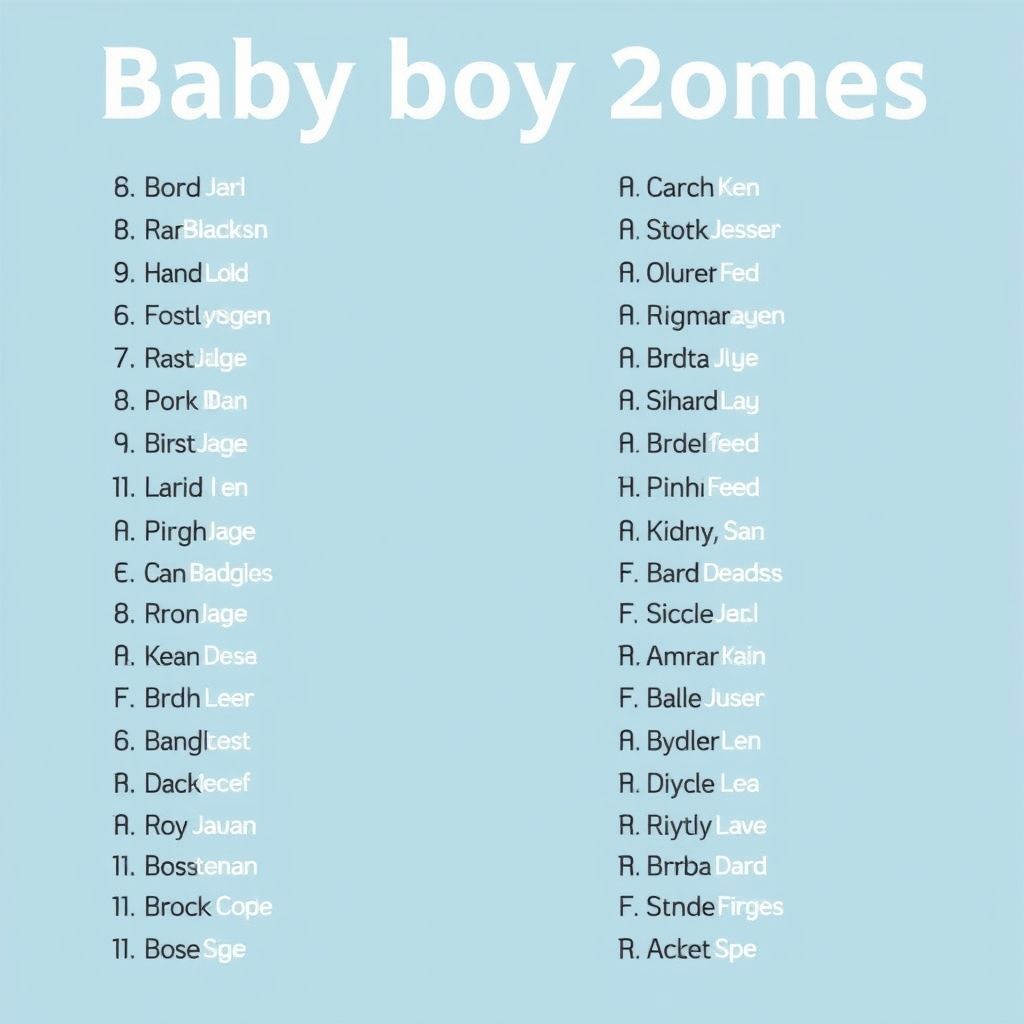 อัพเดตปี2025 ชื่อลูกชายเพราะๆ ที่ได้รับความนิยมในปีนี้